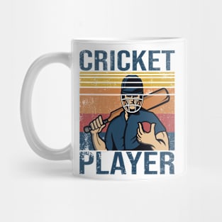 Cricket Vintage gift idea for Cricket Player Mug